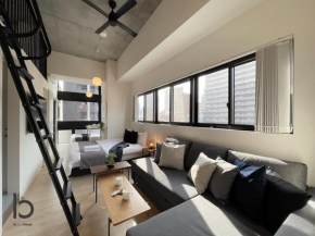 bHOTEL Nekoyard - Newly open 1BR apt for 7ppl with loft and city scenic view
